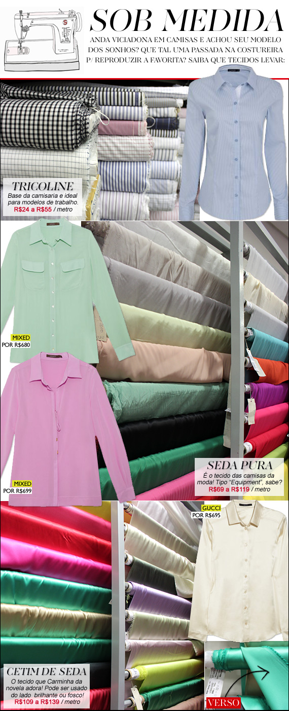 CAMISA-tecido