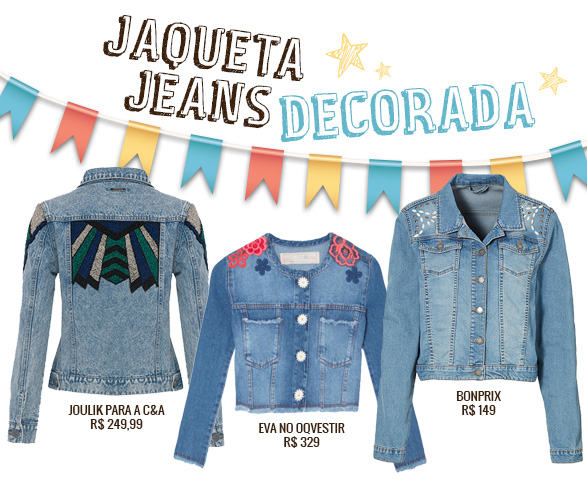 camisa jeans festa junina