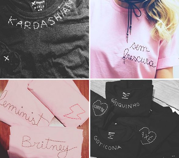 bordar camisetas a mao
