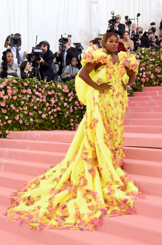 NEW YORK, NEW YORK - MAY 06: Serena Williams attends The 2019 Met Gala Celebrating Camp: Notes on Fashion at Metropolitan Museum of Art on May 06, 2019 in New York City. (Photo by Jamie McCarthy/Getty Images)