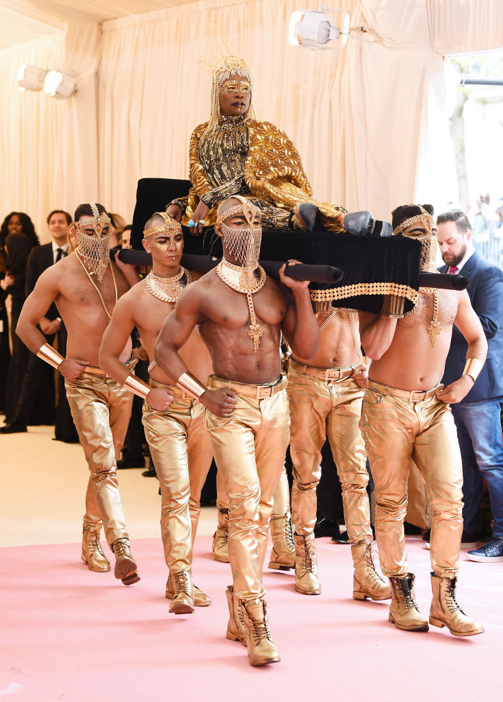 NEW YORK, NEW YORK - MAY 06:  Billy Porter attends The 2019 Met Gala Celebrating Camp: Notes on Fashion at Metropolitan Museum of Art on May 06, 2019 in New York City. (Photo by Dimitrios Kambouris/Getty Images for The Met Museum/Vogue)