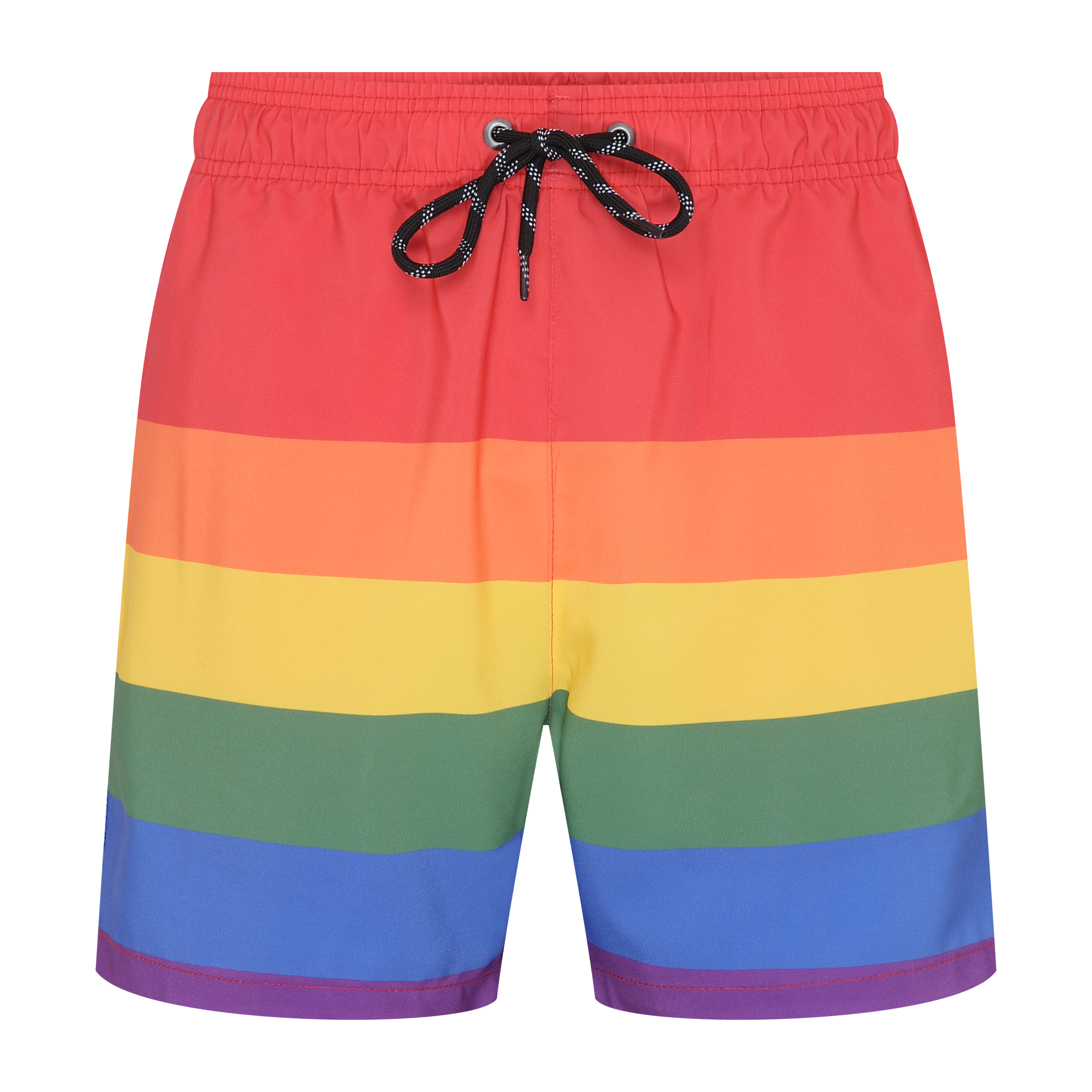 CEA_short masculino pride estampado arco-íris com bolso multicor_R$49.99